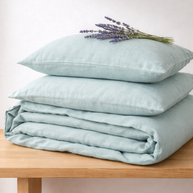 Mint Linen Bedding Set – Natural, Breathable & Elegant