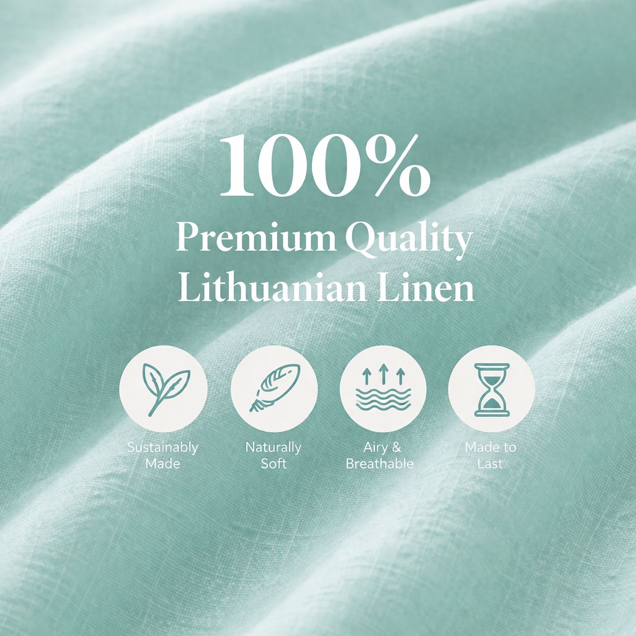 Delantal de lino natural – Delantal de cocina ligero y elegante