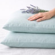 Mint Linen Bedding Set – Natural, Breathable & Elegant