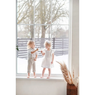 Baby Boys Linen Christening Outfit - Natural Linen - CHRISTENING TIME