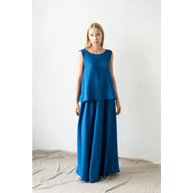 Long Pure Linen Skirt - One Size - Skirts