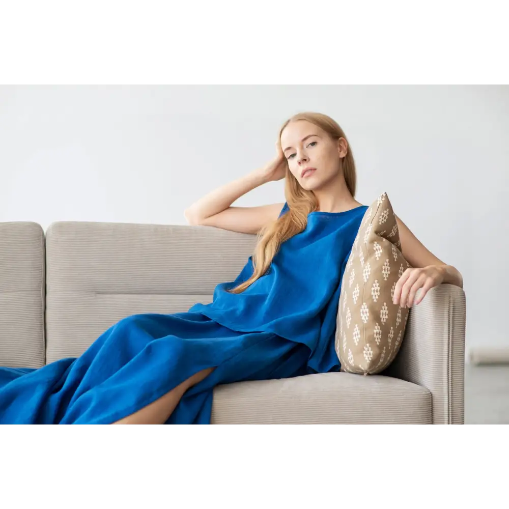 Long Pure Linen Skirt - One Size - Skirts