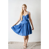 Loose and Comfortable Linen Skirt - One Size - Skirts