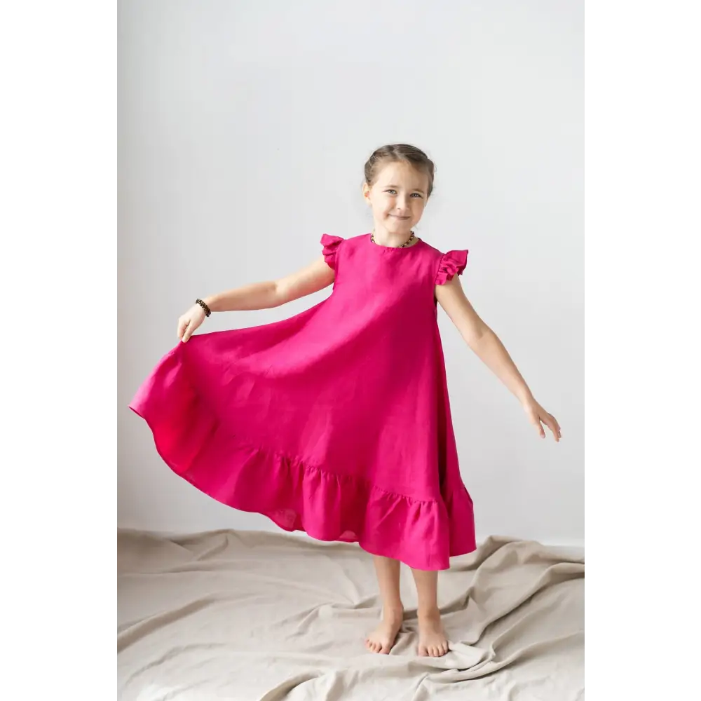 Perfect Pure Linen Dress for Special Occasion - Dresses