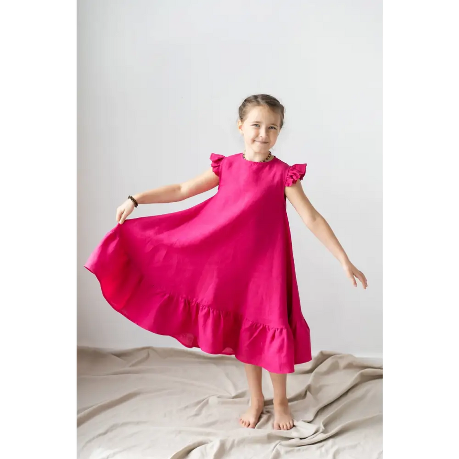 Perfect Pure Linen Dress for Special Occasion - Dresses