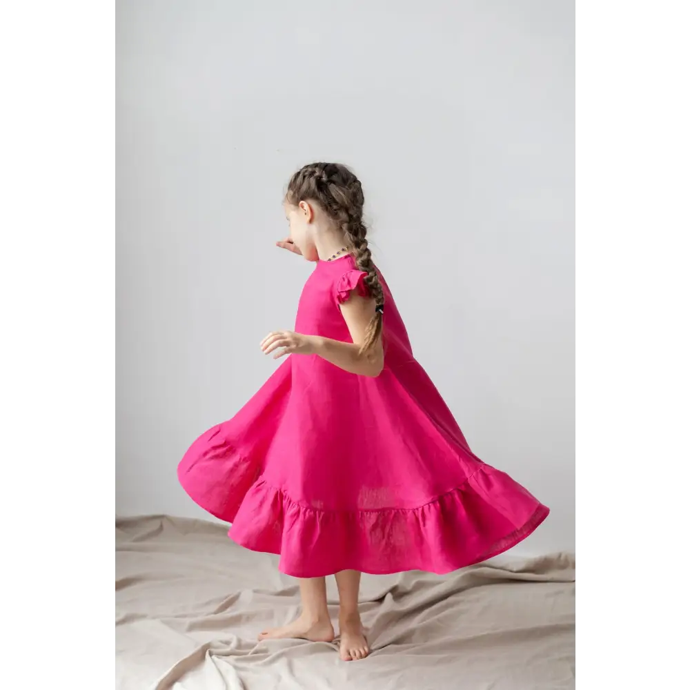 Perfect Pure Linen Dress for Special Occasion - Dresses