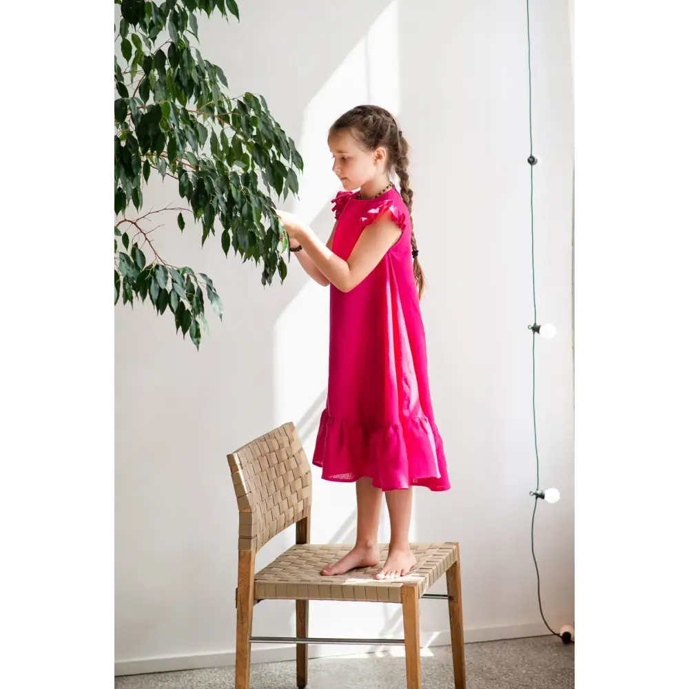 Perfect Pure Linen Dress for Special Occasion - Dresses