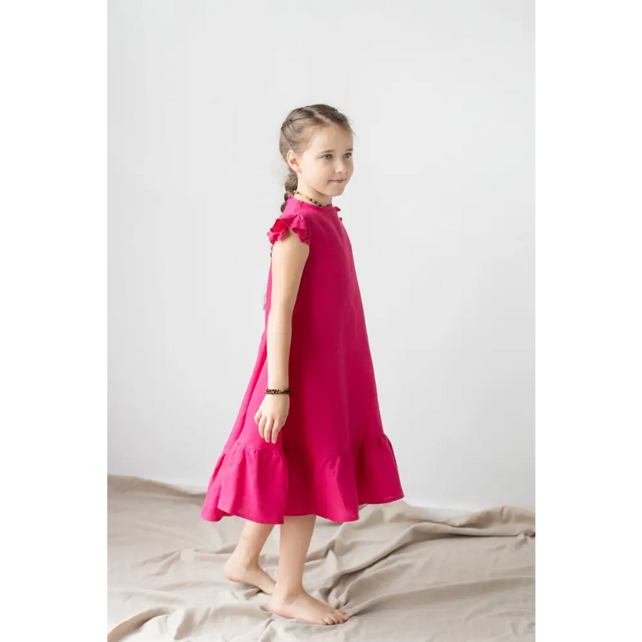 Perfect Pure Linen Dress for Special Occasion - Dresses