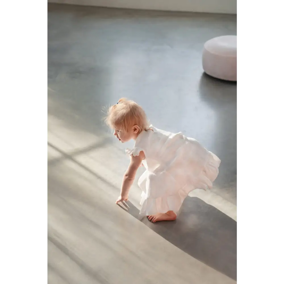 Pure Linen Dress for Special Occasion - CHRISTENING TIME