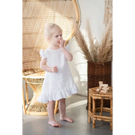 Pure Linen Dress for Special Occasion - CHRISTENING TIME