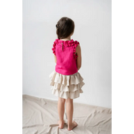 Ruffle Linen Skirt - KIDS