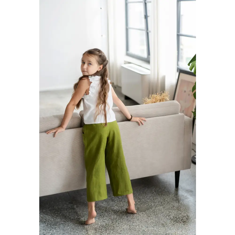 Wide Linen Pants - KIDS